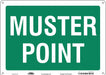 Safety Sign 10 in x 14 in Aluminum