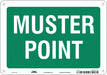 Safety Sign 7 in x 10 in Polyethylene