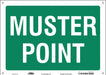 Safety Sign 10 in x 14 in Polyethylene