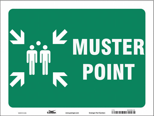 Safety Sign 18 in x 24 in Vinyl