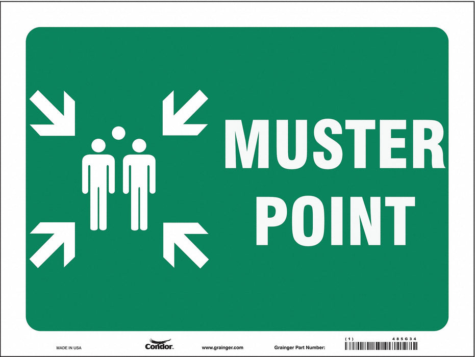 Safety Sign 18 in x 24 in Vinyl