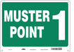 Safety Sign 18 in x 24 in Aluminum