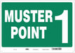 Safety Sign 14 in x 20 in Polyethylene