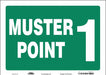 Safety Sign 10 in x 14 in Vinyl