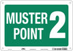 Safety Sign 7 in x 10 in Aluminum