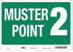 Safety Sign 14 in x 20 in Aluminum