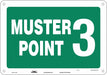 Safety Sign 7 in x 10 in Aluminum