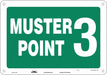 Safety Sign 7 in x 10 in Polyethylene