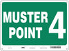 Safety Sign 18 in x 24 in Aluminum