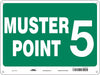 Safety Sign 18 in x 24 in Aluminum