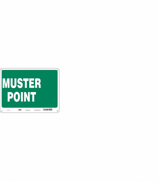 Safety Sign 18 in x 24 in Aluminum
