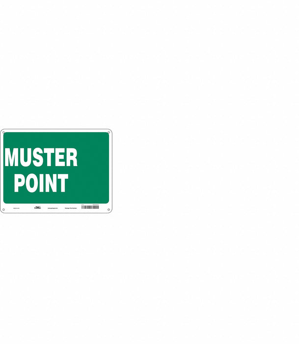 Safety Sign 18 in x 24 in Aluminum