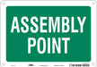 Safety Sign 7 in x 10 in Polyethylene
