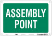 Safety Sign 7 in x 10 in Vinyl