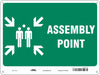 Safety Sign 18 in x 24 in Aluminum