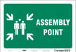 Safety Sign 7 in x 10 in Vinyl