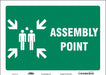 Safety Sign 10 in x 14 in Vinyl