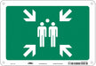 Safety Sign 7 in x 10 in Polyethylene