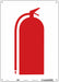 Safety Sign 14 in x 10 in Aluminum