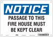 Safety Sign 7 in x 10 in Aluminum