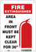 Safety Sign 10 in x 7 in Polyethylene