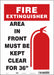 Safety Sign 14 in x 10 in Vinyl
