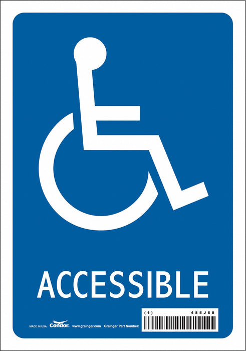 K1113 Safety Sign 10 in x 7 in Vinyl