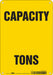 Safety Sign 10 in x 7 in Polyethylene