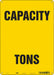 Safety Sign 14 in x 10 in Polyethylene