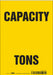Safety Sign 10 inx7 in Vinyl