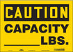 Safety Sign 10 in x 14 in Vinyl