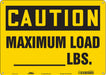 J8614 Safety Sign 10 in x 14 in Aluminum