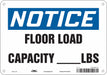 Safety Sign 7 in x 10 in Aluminum