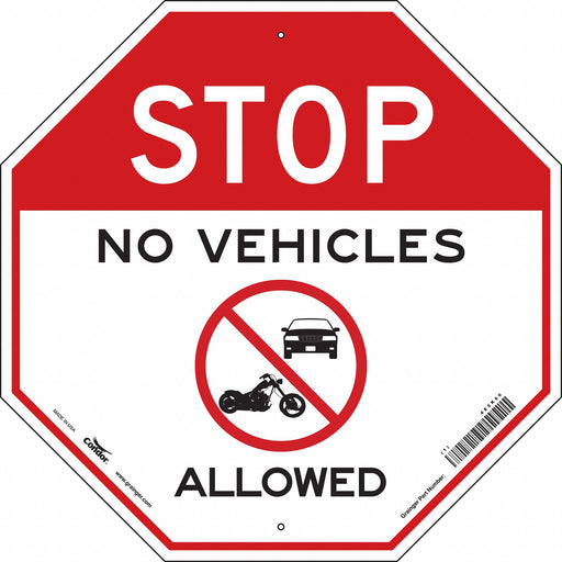 Safety Sign 24 in x 24 in Aluminum