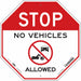 Safety Sign 24 in x 24 in Aluminum