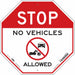 Safety Sign 24 inx24 in Polyethylene