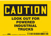 Safety Sign 3.5in x 5in Vinyl