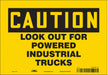 Safety Sign 7 in x 10 in Vinyl