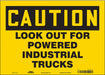 Safety Sign 10 in x 14 in Vinyl