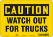 Safety Sign 7 in x 10 in Polyethylene