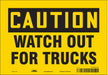 Safety Sign 7 in x 10 in Vinyl