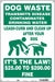 Safety Sign 18 in x 12 in Aluminum