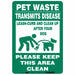 Safety Sign 14 in x 10 in Aluminum