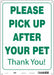 Safety Sign 14 in x 10 in Aluminum