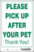 Safety Sign 18 in x 12 in Aluminum