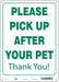 Safety Sign 14 in x 10 in Polyethylene