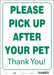 Safety Sign 14 in x 10 in Vinyl