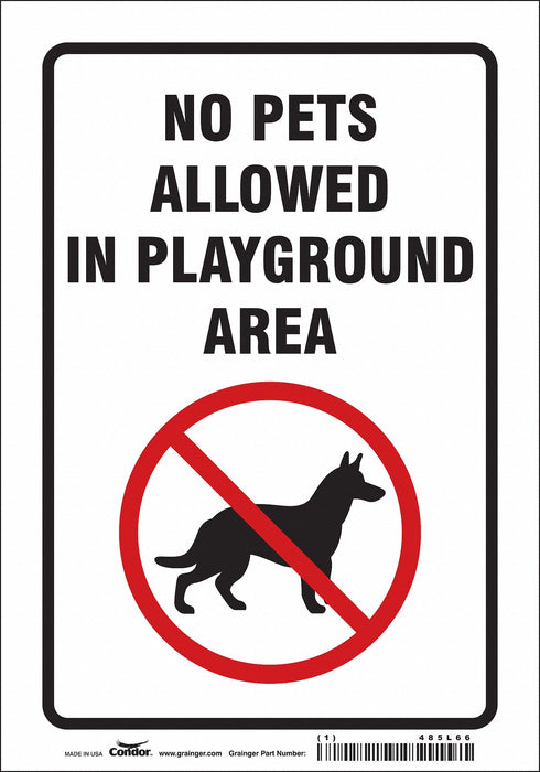 Safety Sign 10 in x 7 in Vinyl