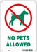 Safety Sign 10 in x 7 in Polyethylene