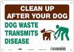 Safety Sign 7 in x 10 in Aluminum